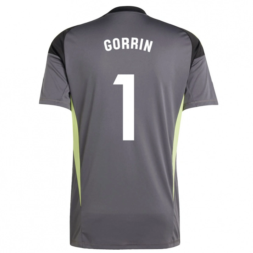 Danxen Kid Ale Gorrin #1 Dark Gray Black Goalkeeper Jersey 2025/26 T-Shirt