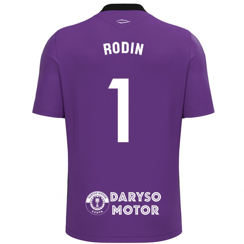 Danxen Kid Antonio Rodin #1 Purple White Goalkeeper Jersey 2025/26 T-Shirt
