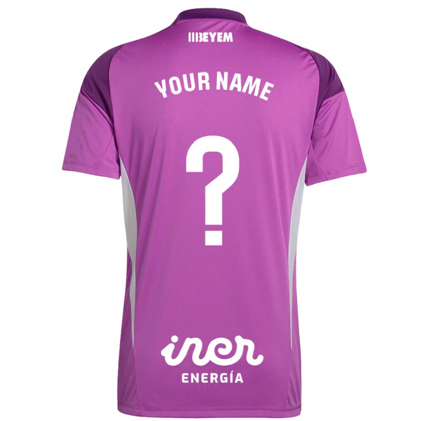 Danxen Kid Albacete Balompié Lilac Purple Goalkeeper Jersey 2025/26 T-Shirt