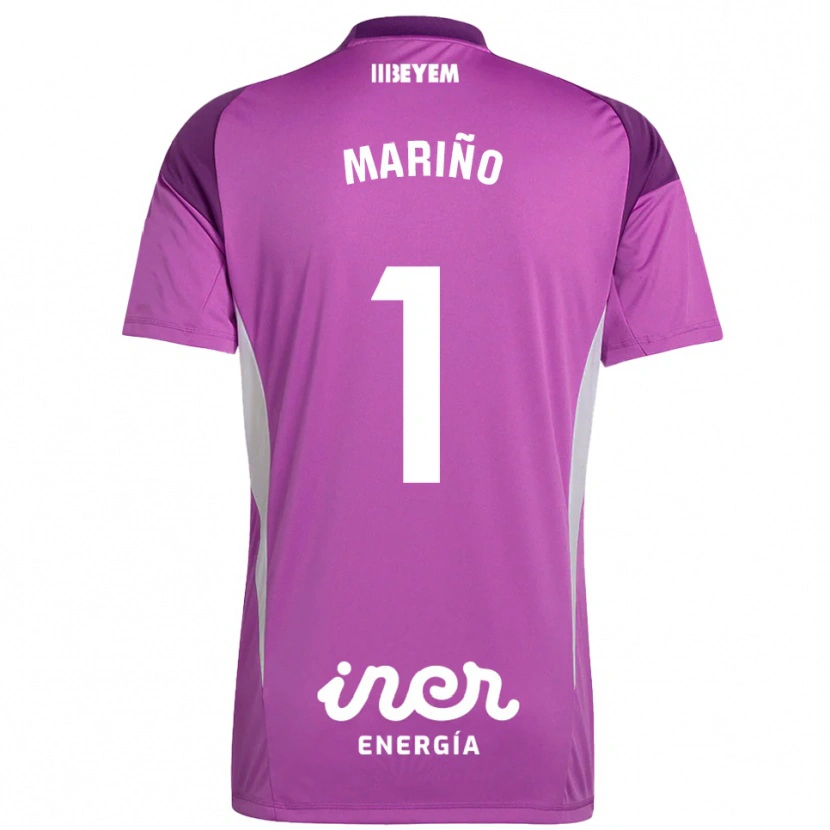 Danxen Kid Diego Mariño #1 Lilac Purple Goalkeeper Jersey 2025/26 T-Shirt