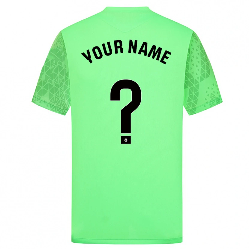 Danxen Kid Burgos CF Spring Green Black Goalkeeper Jersey 2025/26 T-Shirt