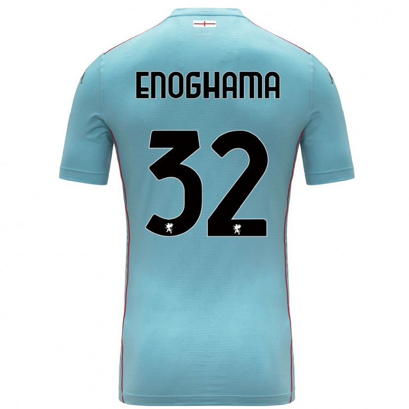 Danxen Kid Isaac Enoghama #32 Blue Grey Goalkeeper Jersey 2025/26 T-Shirt