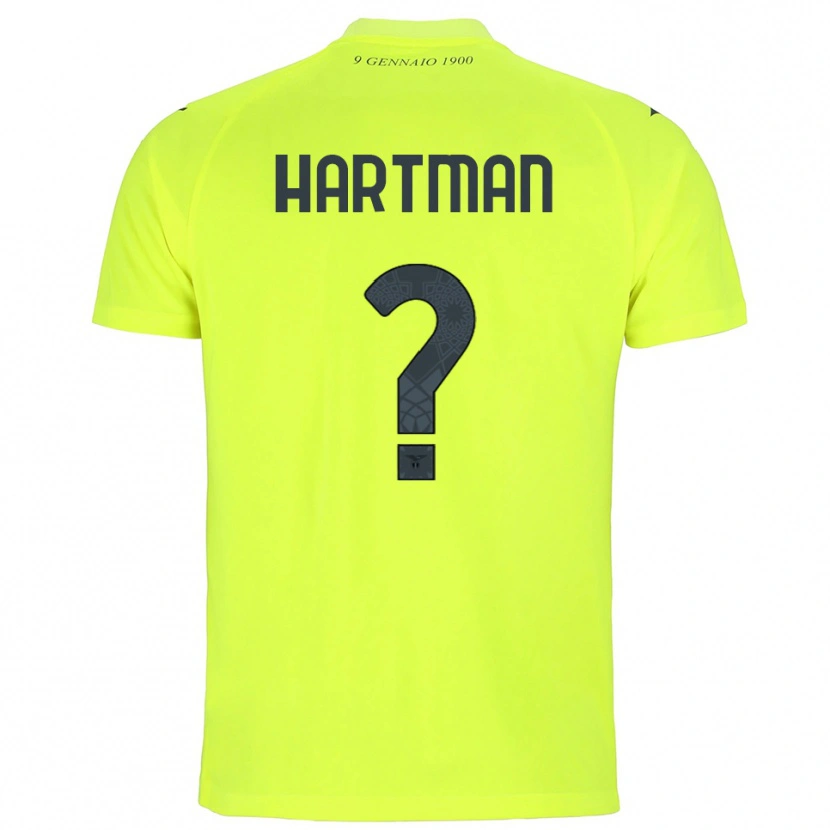 Danxen Kid Thomas Hartman #0 Fluorescent Green Goalkeeper Jersey 2025/26 T-Shirt
