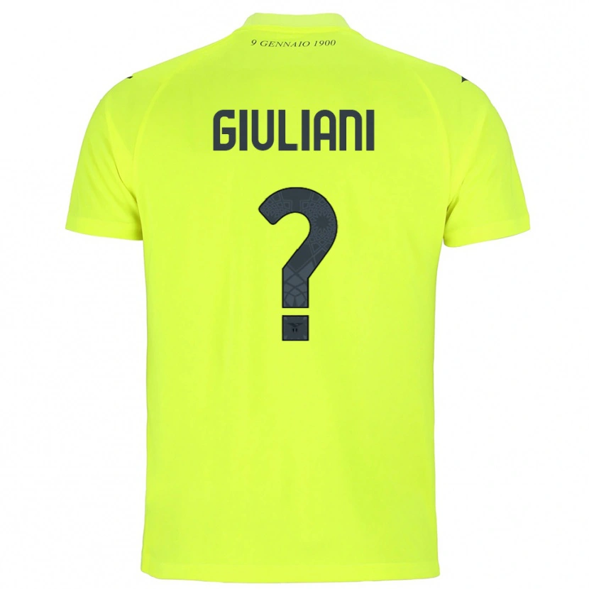 Danxen Kid Alessio Giuliani #0 Fluorescent Green Goalkeeper Jersey 2025/26 T-Shirt
