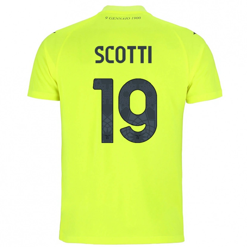 Danxen Kid Asia Scotti #19 Fluorescent Green Goalkeeper Jersey 2025/26 T-Shirt