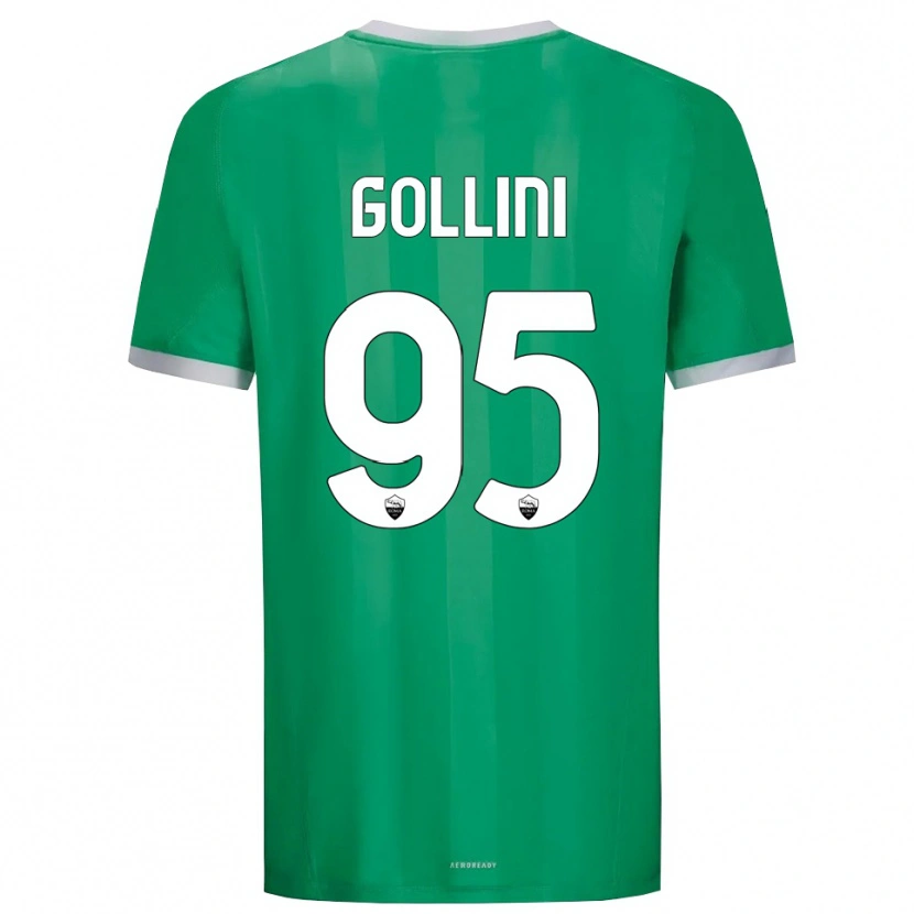 Danxen Kid Pierluigi Gollini #95 Green White Goalkeeper Jersey 2025/26 T-Shirt