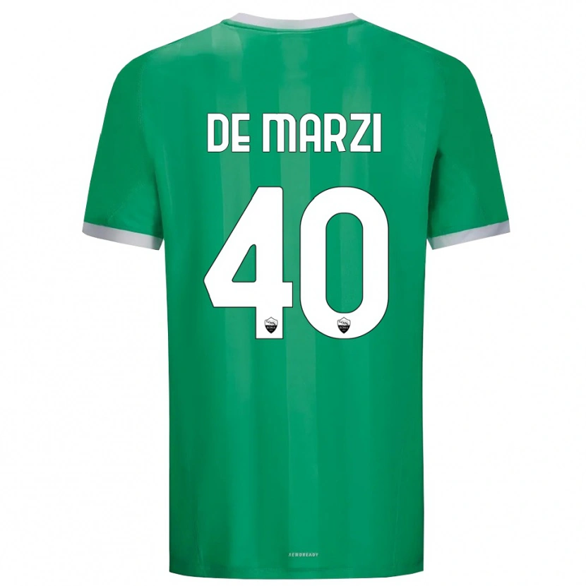 Danxen Kid Giorgio De Marzi #40 Green White Goalkeeper Jersey 2025/26 T-Shirt