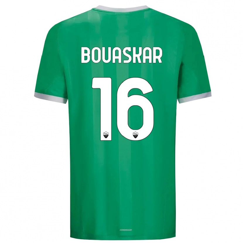 Danxen Kid Slim Bouaskar #16 Green White Goalkeeper Jersey 2025/26 T-Shirt