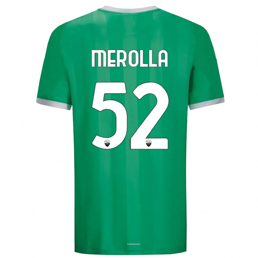 Danxen Kid Liliana Merolla #52 Green White Goalkeeper Jersey 2025/26 T-Shirt