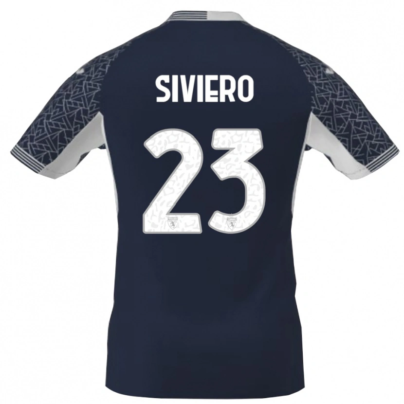 Danxen Kid Lapo Siviero #23 Blue Blck White Goalkeeper Jersey 2025/26 T-Shirt