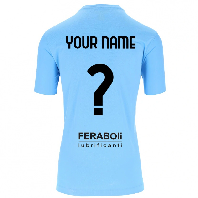 Danxen Kid US Cremonese Sky Blue Black Goalkeeper Jersey 2025/26 T-Shirt