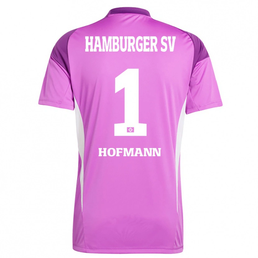 Danxen Kid Tobias Hofmann #1 Lilac White Purple Goalkeeper Jersey 2025/26 T-Shirt
