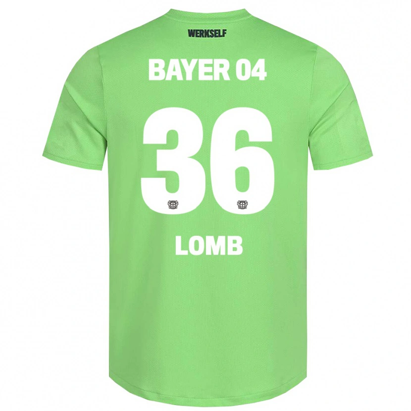 Danxen Kid Niklas Lomb #36 Light Green White Goalkeeper Jersey 2025/26 T-Shirt