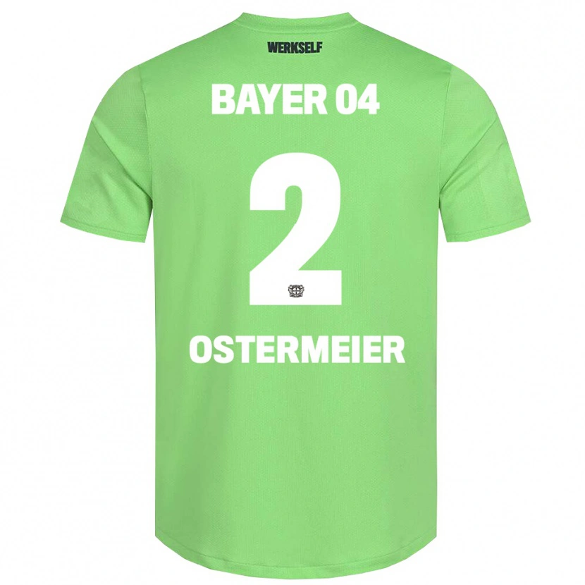 Danxen Kid Selina Ostermeier #2 Light Green White Goalkeeper Jersey 2025/26 T-Shirt