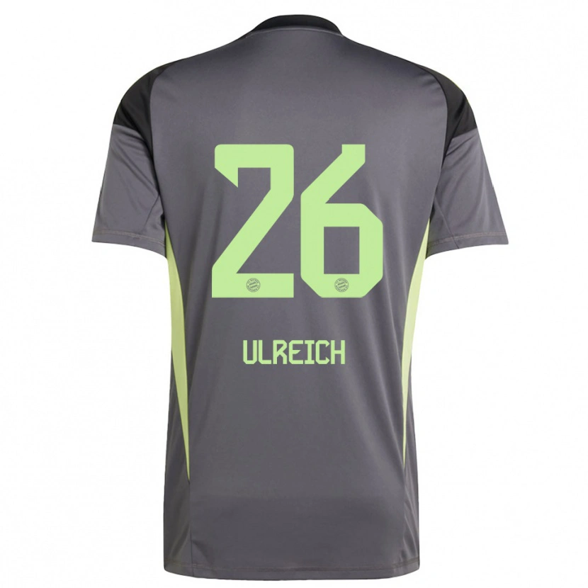 Danxen Kid Sven Ulreich #26 Black Green Yellow Goalkeeper Jersey 2025/26 T-Shirt