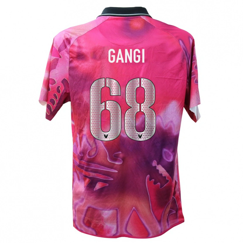 Danxen Kid Chiara Gangi #68 Deep Pink Goalkeeper Jersey 2025/26 T-Shirt