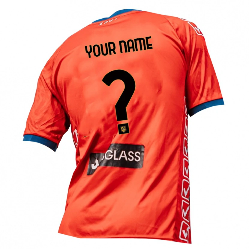 Danxen Kid Juve Stabia Red Orange Goalkeeper Jersey 2025/26 T-Shirt