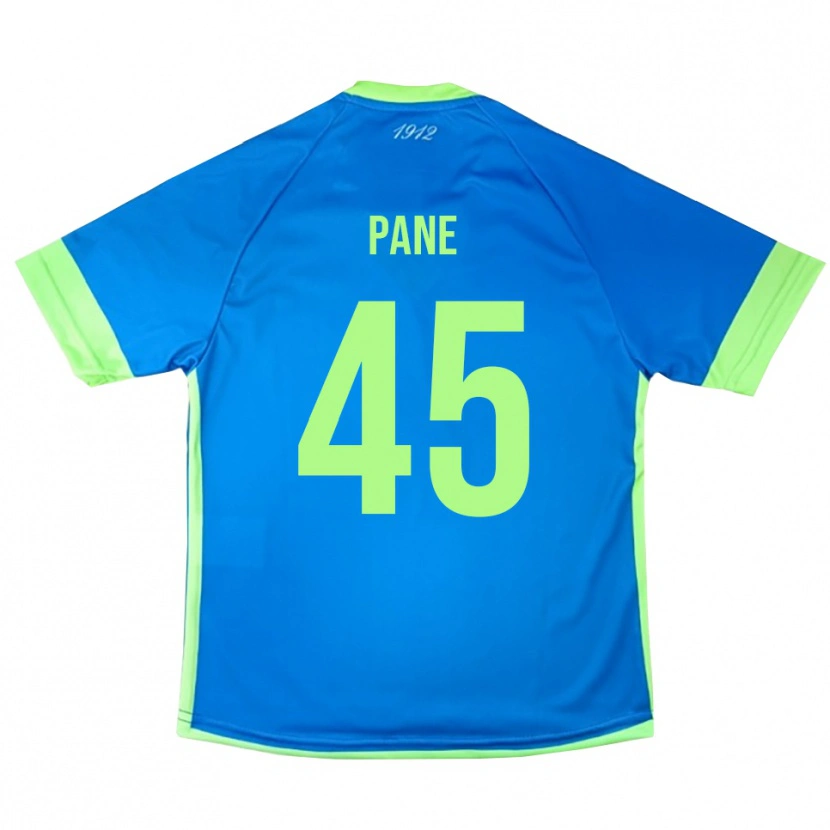 Danxen Kid Pasquale Pane #45 Blue Green Yellow Goalkeeper Jersey 2025/26 T-Shirt