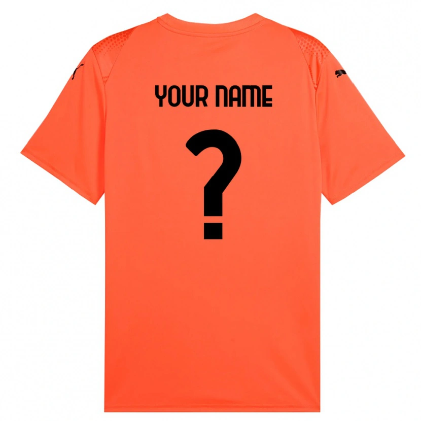 Danxen Kid US Salernitana 1919 Orange Black Goalkeeper Jersey 2025/26 T-Shirt