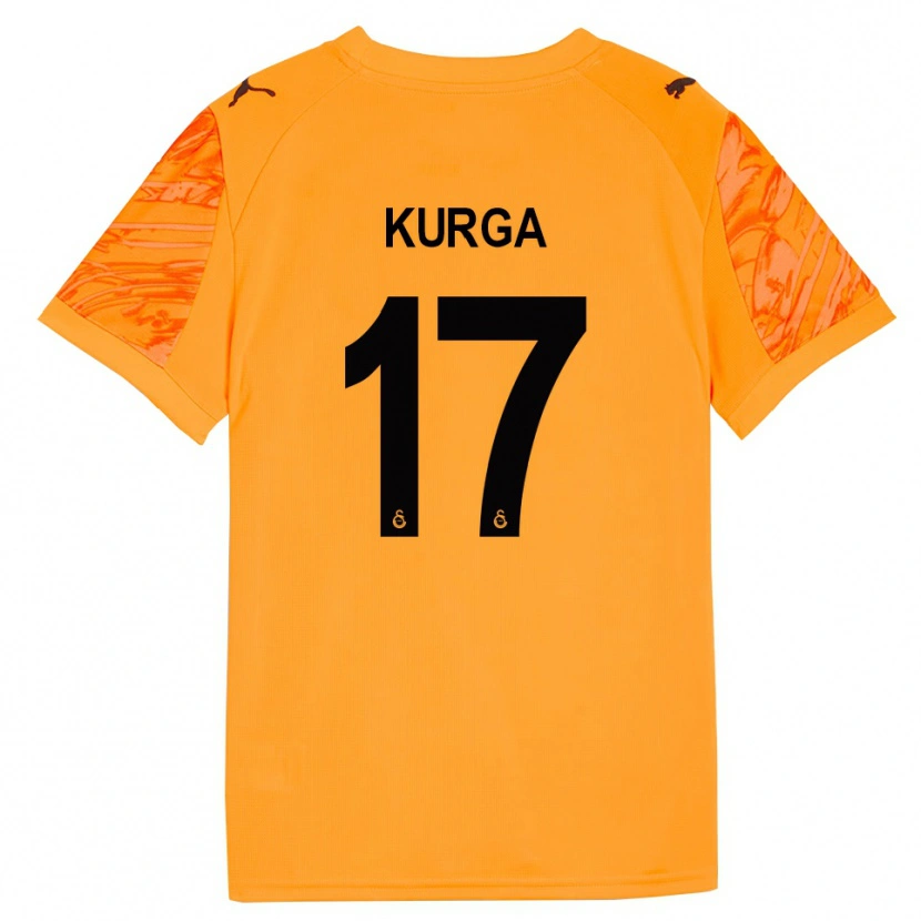 Danxen Kid Handan Kurğa #17 Dark Orange Black Goalkeeper Jersey 2025/26 T-Shirt