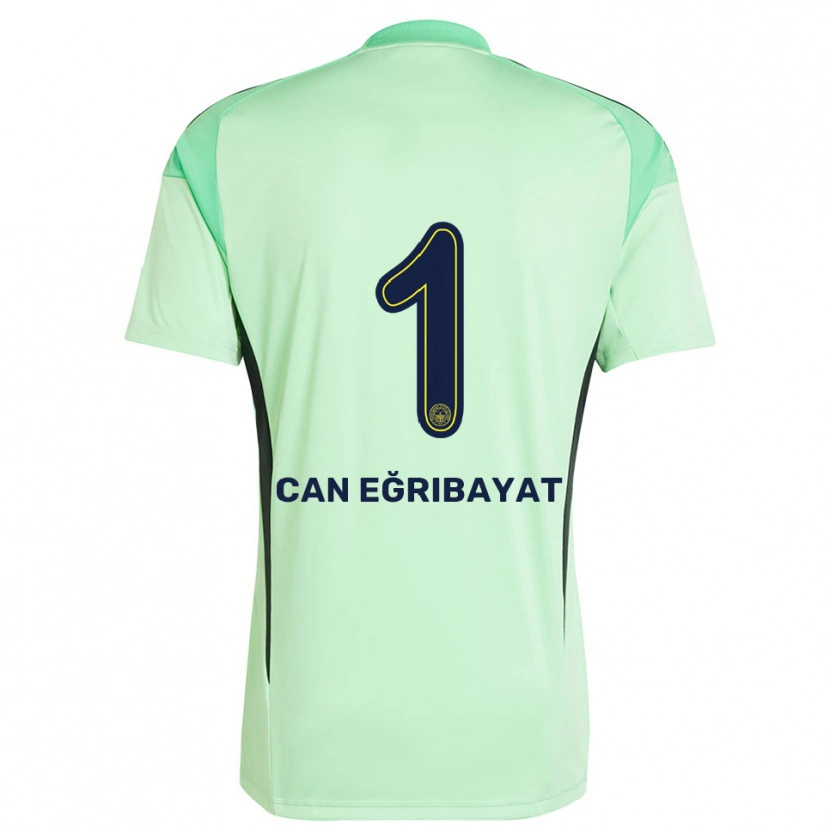 Danxen Kid İrfan Can Eğribayat #1 Light Green Black Goalkeeper Jersey 2025/26 T-Shirt