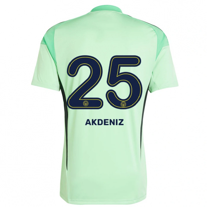 Danxen Kid Zeynep Akdeniz #25 Light Green Black Goalkeeper Jersey 2025/26 T-Shirt