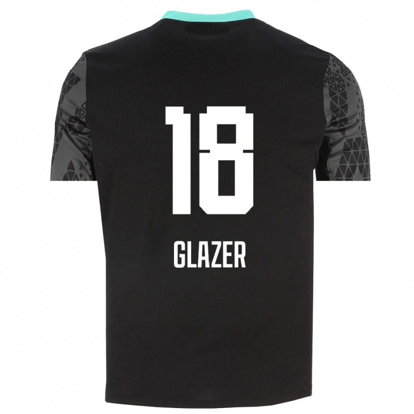 Danxen Kid Omri Glazer #18 Dim Gray Black Goalkeeper Jersey 2025/26 T-Shirt