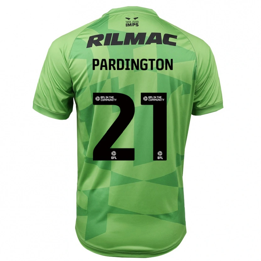 Danxen Kid Jamie Pardington #21 Light Green Goalkeeper Jersey 2025/26 T-Shirt