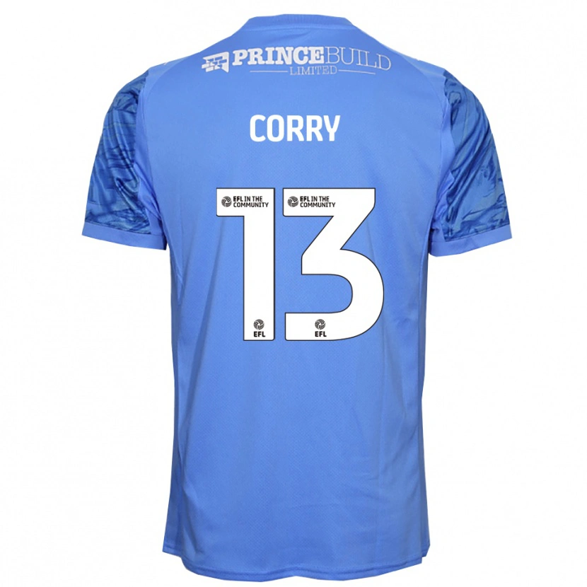 Danxen Kid Neive Corry #13 Dodger Blue Goalkeeper Jersey 2025/26 T-Shirt