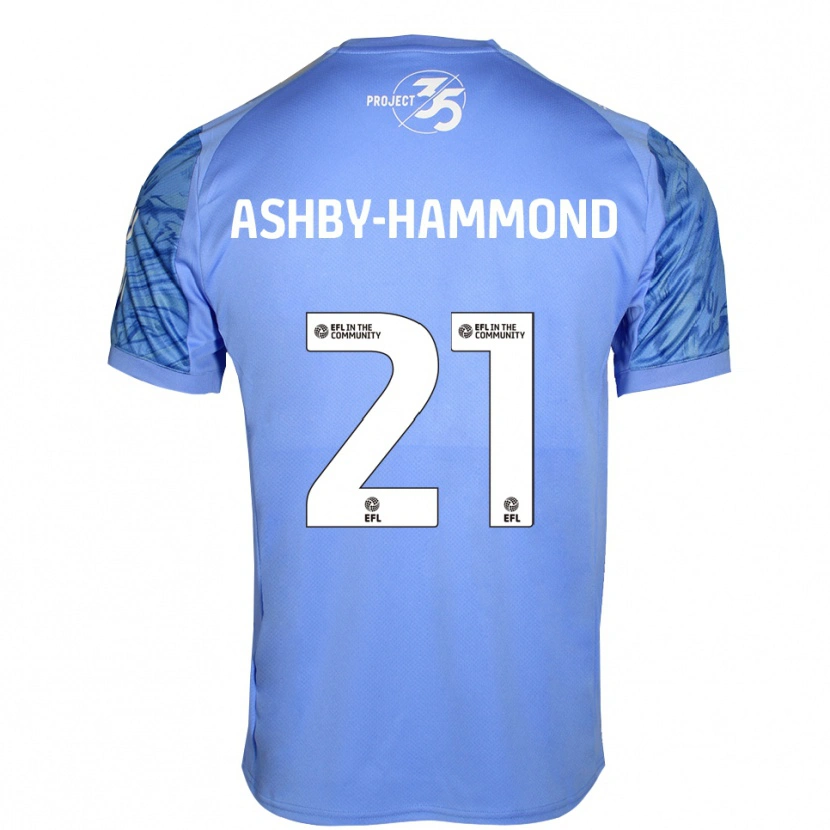 Danxen Kid Luca Ashby-Hammond #21 Royal Blue Goalkeeper Jersey 2025/26 T-Shirt
