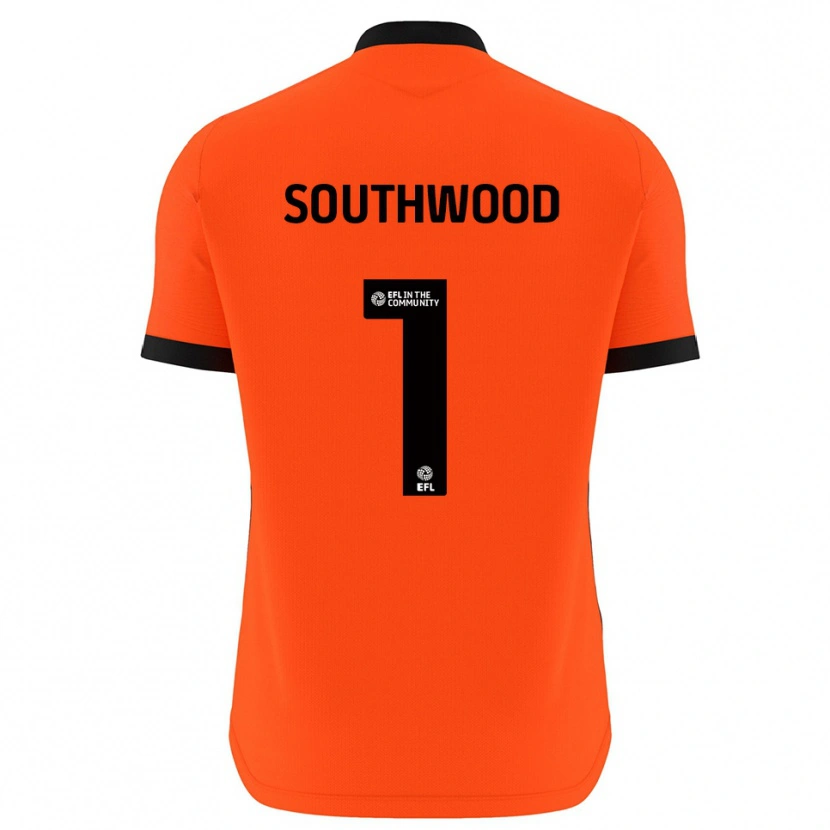 Danxen Kid Luke Southwood #1 Red Black Goalkeeper Jersey 2025/26 T-Shirt