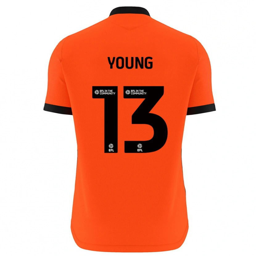 Danxen Kid Brad Young #13 Red Black Goalkeeper Jersey 2025/26 T-Shirt
