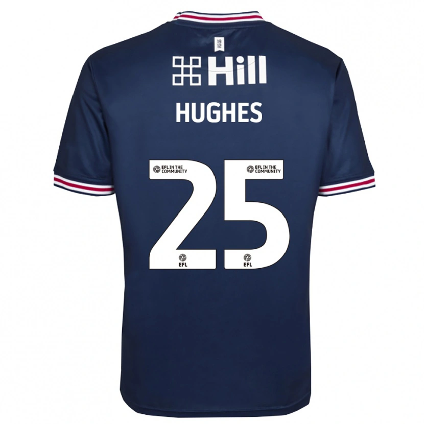 Danxen Kid Ben Hughes #25 Royal Blue Goalkeeper Jersey 2025/26 T-Shirt