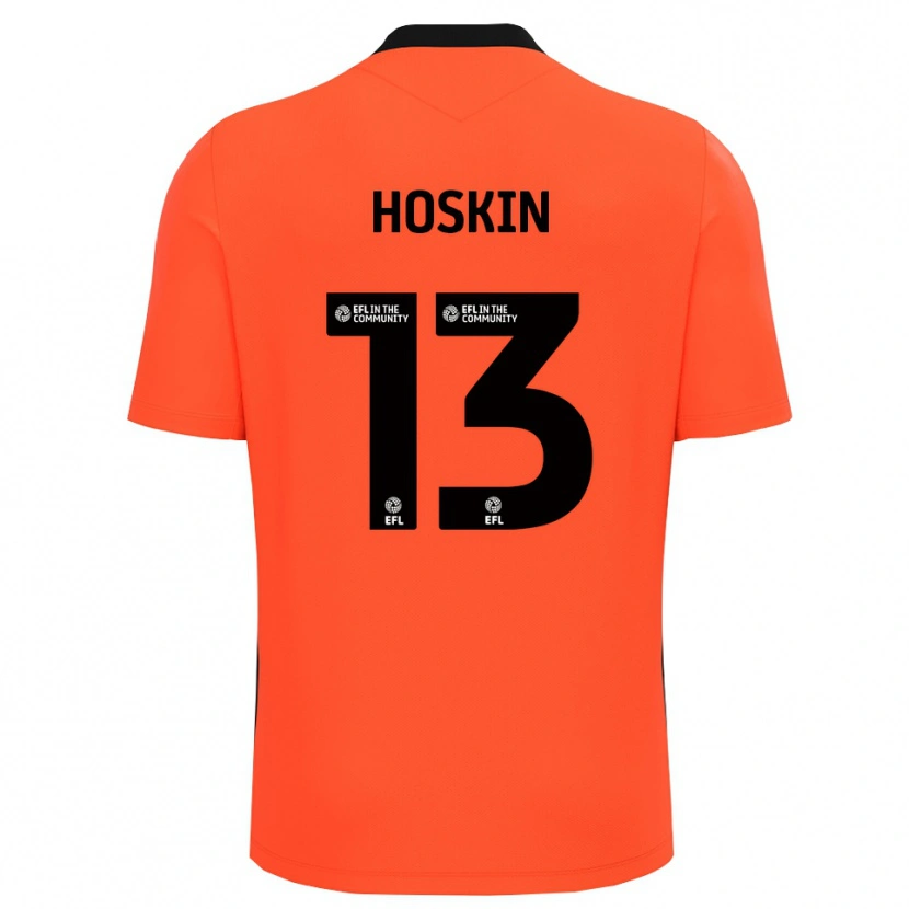 Danxen Kid Owen Hoskin #13 Red Black Goalkeeper Jersey 2025/26 T-Shirt