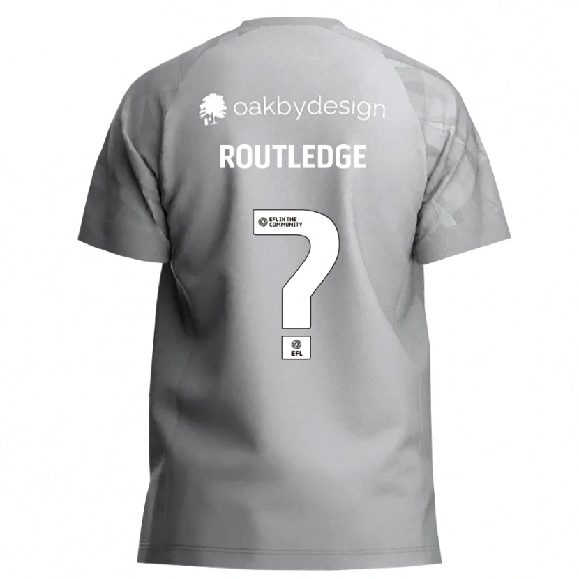 Danxen Kid Aimee Routledge #0 Dark Gray Goalkeeper Jersey 2025/26 T-Shirt