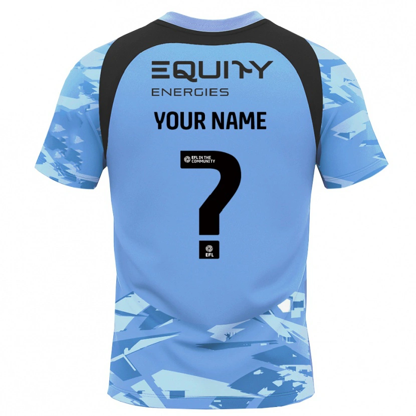 Danxen Kid Milton Keynes Dons Light Blue Glack Goalkeeper Jersey 2025/26 T-Shirt