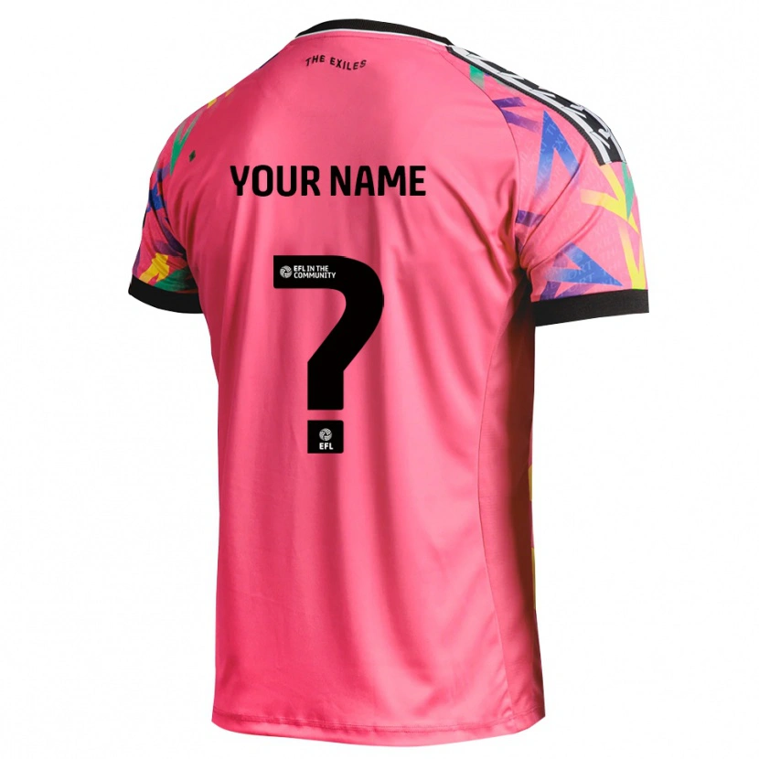 Danxen Kid Newport County Magenta Goalkeeper Jersey 2025/26 T-Shirt