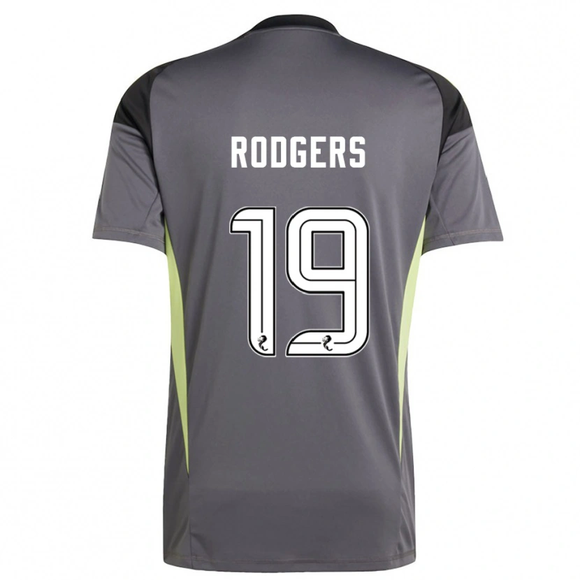 Danxen Kid Lisa Rodgers #19 Gray White Goalkeeper Jersey 2025/26 T-Shirt