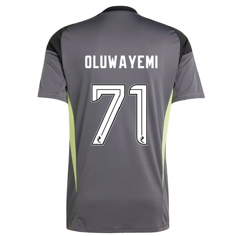 Danxen Kid Tobi Oluwayemi #71 Gray White Goalkeeper Jersey 2025/26 T-Shirt