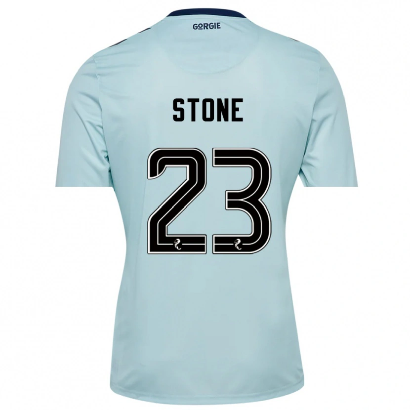 Danxen Kid Harry Stone #23 Light Blue Black Goalkeeper Jersey 2025/26 T-Shirt