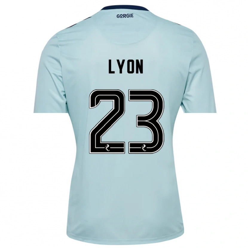 Danxen Kid Jack Lyon #23 Light Blue Black Goalkeeper Jersey 2025/26 T-Shirt