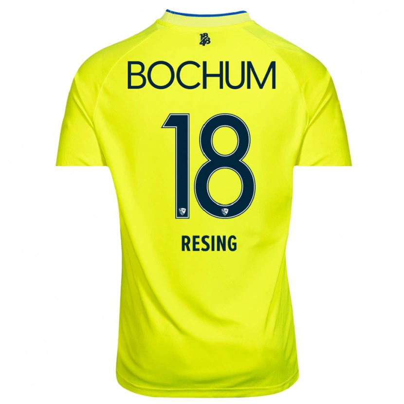 Danxen Kid Svea Resing #18 Yellow Green Goalkeeper Jersey 2025/26 T-Shirt