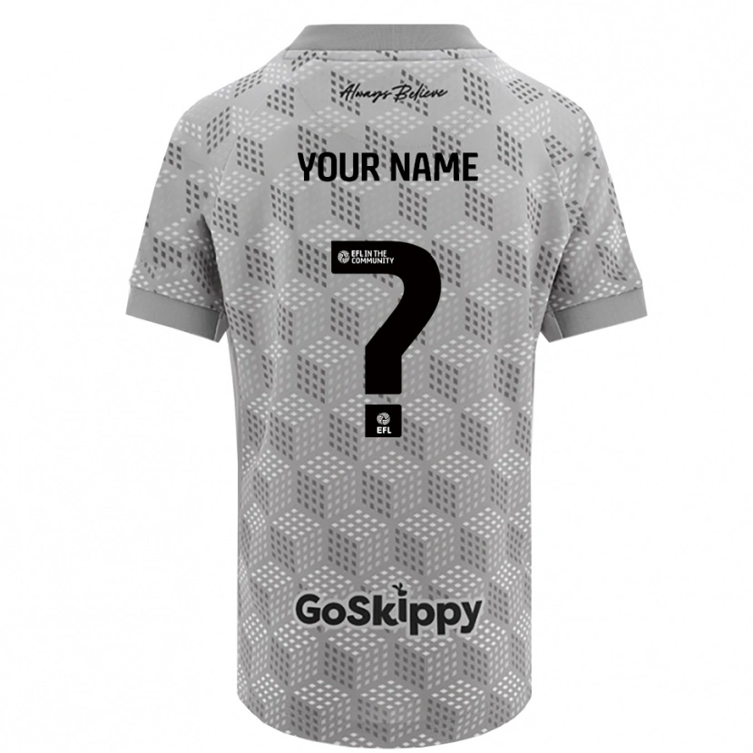 Danxen Kid Bristol City Black Gray Goalkeeper Jersey 2025/26 T-Shirt