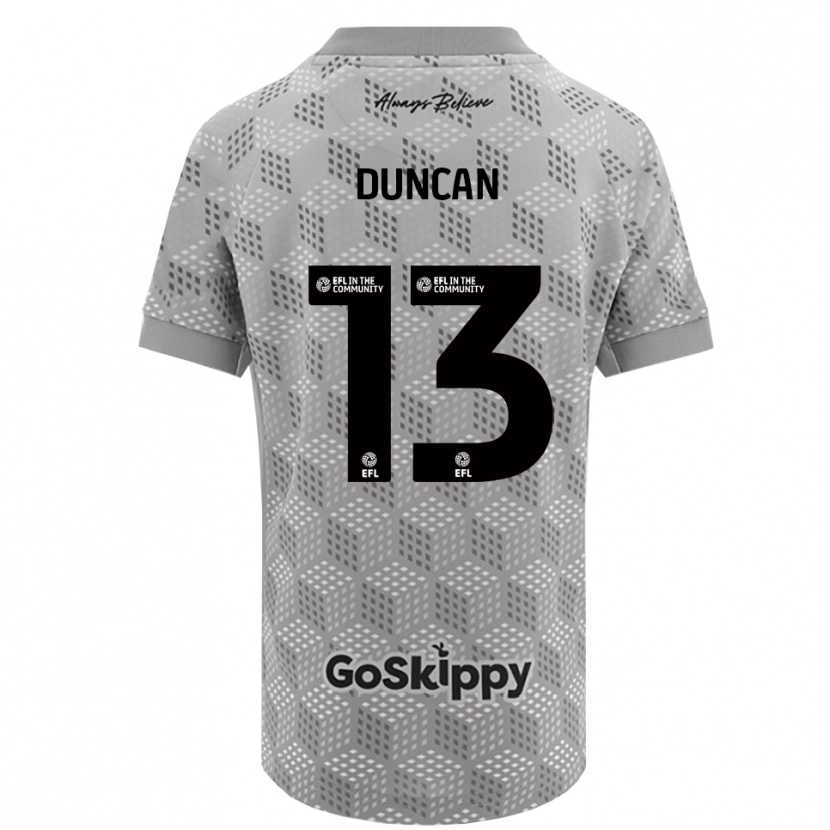 Danxen Kid Joe Duncan #13 Black Gray Goalkeeper Jersey 2025/26 T-Shirt
