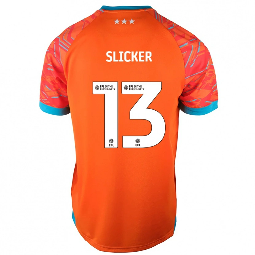 Danxen Kid Cieran Slicker #13 Orange White Goalkeeper Jersey 2025/26 T-Shirt