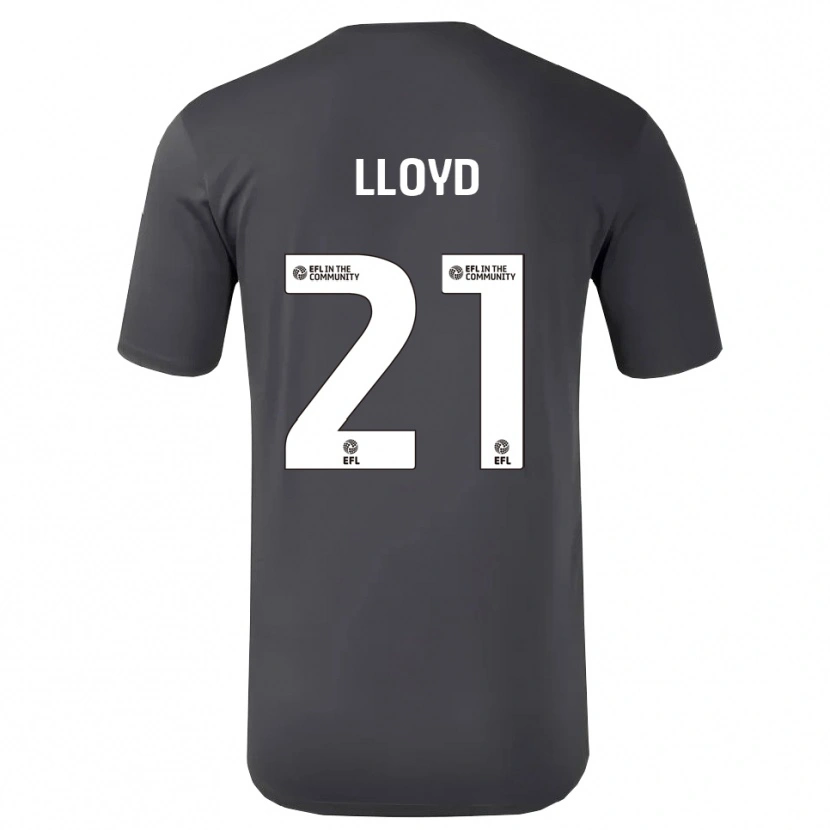 Danxen Kid Oliver Lloyd #21 Black White Goalkeeper Jersey 2025/26 T-Shirt