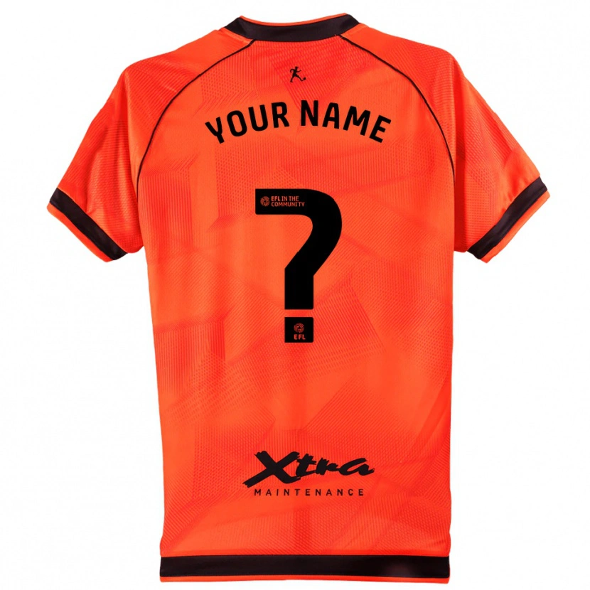 Danxen Kid Queens Park Rangers Orange Black Goalkeeper Jersey 2025/26 T-Shirt