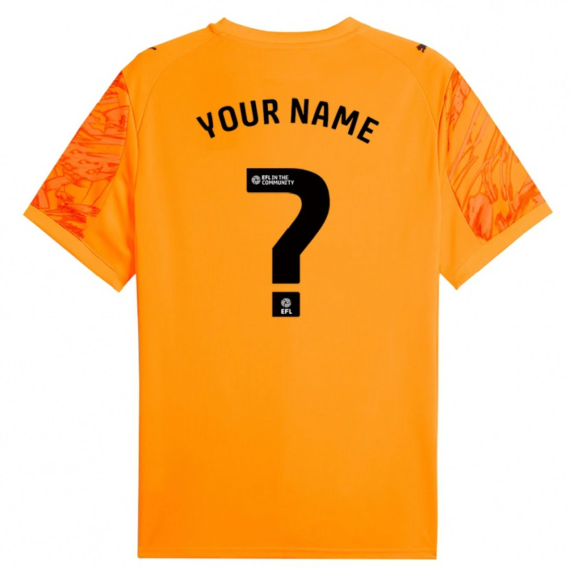 Danxen Kid Southampton FC Orange Black Goalkeeper Jersey 2025/26 T-Shirt