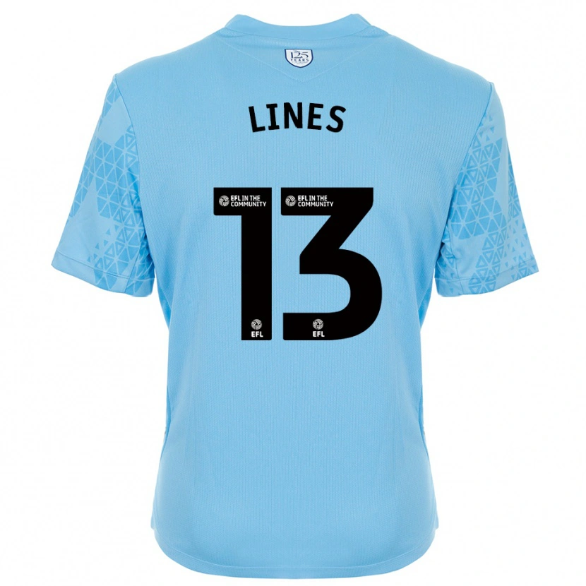 Danxen Kid Jack Lines #13 Sky Blue Black Goalkeeper Jersey 2025/26 T-Shirt