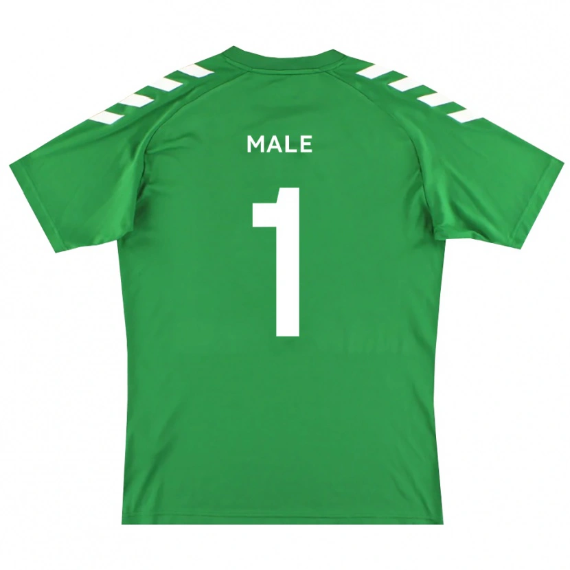 Danxen Kid Harrison Male #1 Green White Goalkeeper Jersey 2025/26 T-Shirt